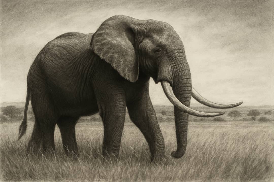 Majestic African Elephant